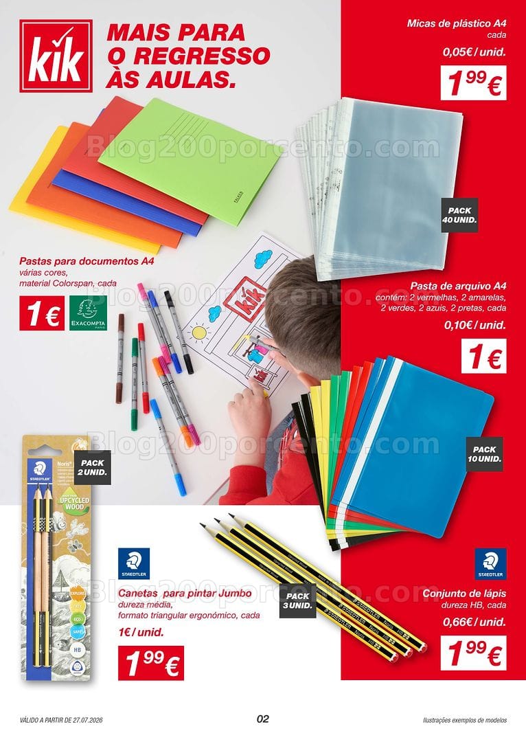 Antevisão Folheto KIK Promoções a partir de 27 julho